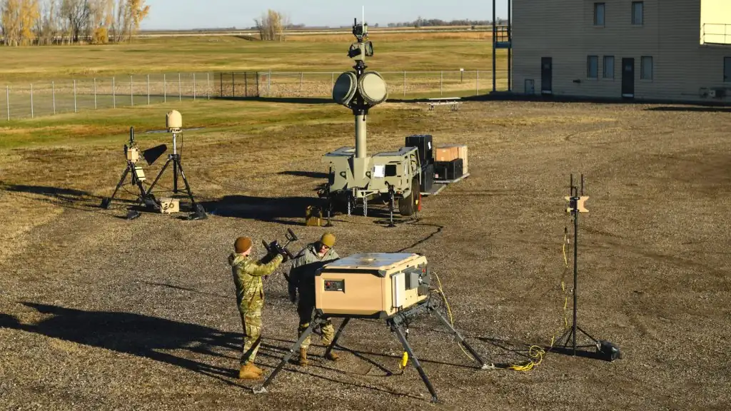 Anti-drone net intercepting drone for wholesale product showcase