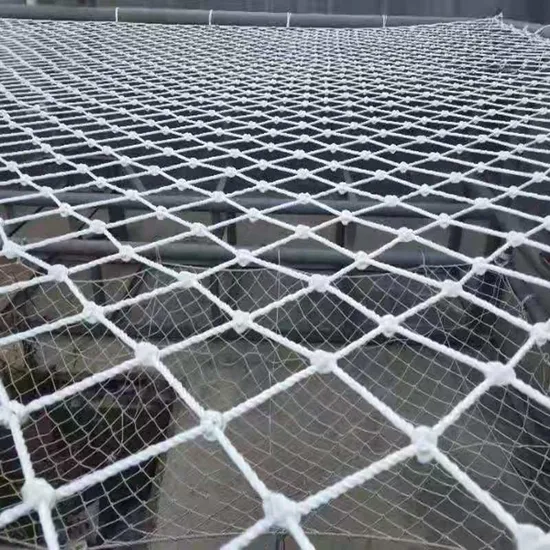 HDPE anti-drone net specification diagram