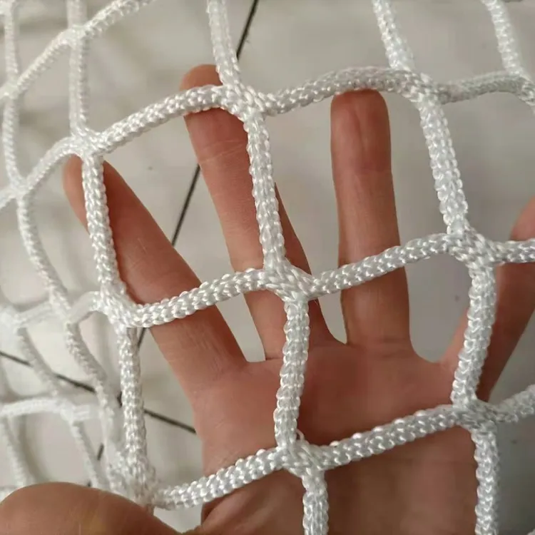 HDPE anti-drone net material roll showing flexible mesh structure